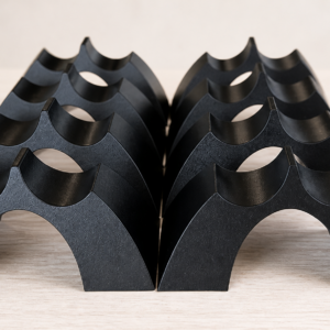 Eight Cable Arch Duo supports arranged on a light product-page background for paired speaker cable routing.